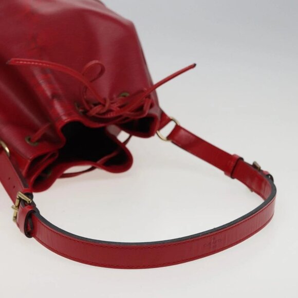 LOUIS VUITTON Epi Petit Noe Shoulder Bag Red M44107 LV Auth 77898 - Picture 8 of 16